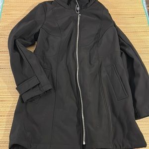 Tommy Hilfiger Women's Hooded Zippered -Front Coat